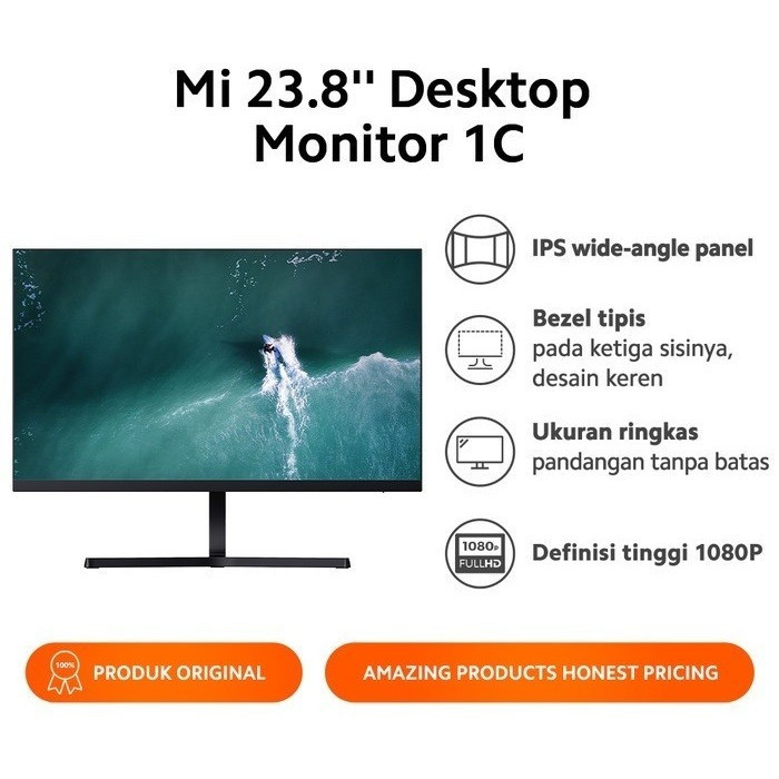 Xiaomi Mi 23.8 Inch Desktop Monitor 1C Monitor 24 inch Xiaomi