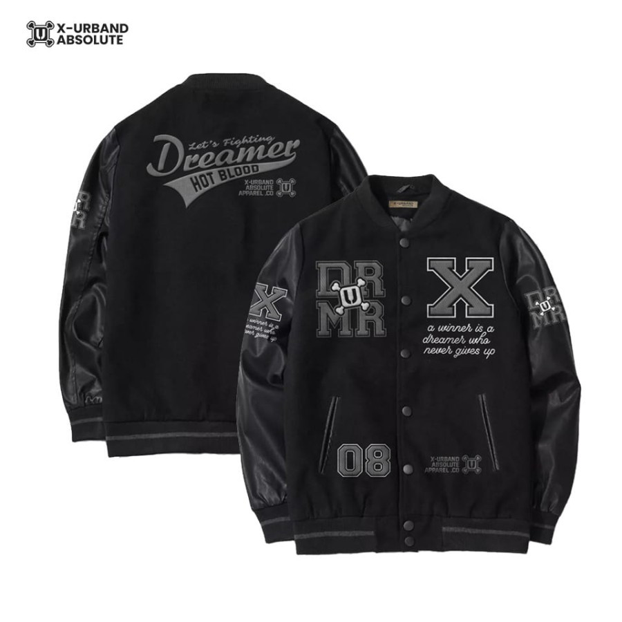 Jaket Varsity Dreamer Full Bordir X Urband Absolute